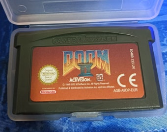 Doom 2 GBA Nintendo Video Game Cartridge English Gameboy Advance 32 Bit