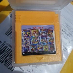 61 In 1 Nintendo Game Cartridge Gameboy Color English GBC 16 Bit