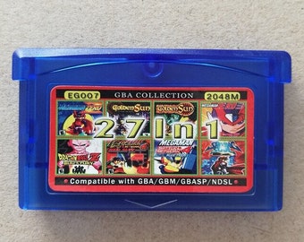 Multi 27 In 1 Nintendo GBA Game Cartridge Gameboy Advance English 32 Bit