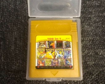 Cartucho de juego de Nintendo 108 en 1 Nintendo Gameboy Color GBC 16 Bit