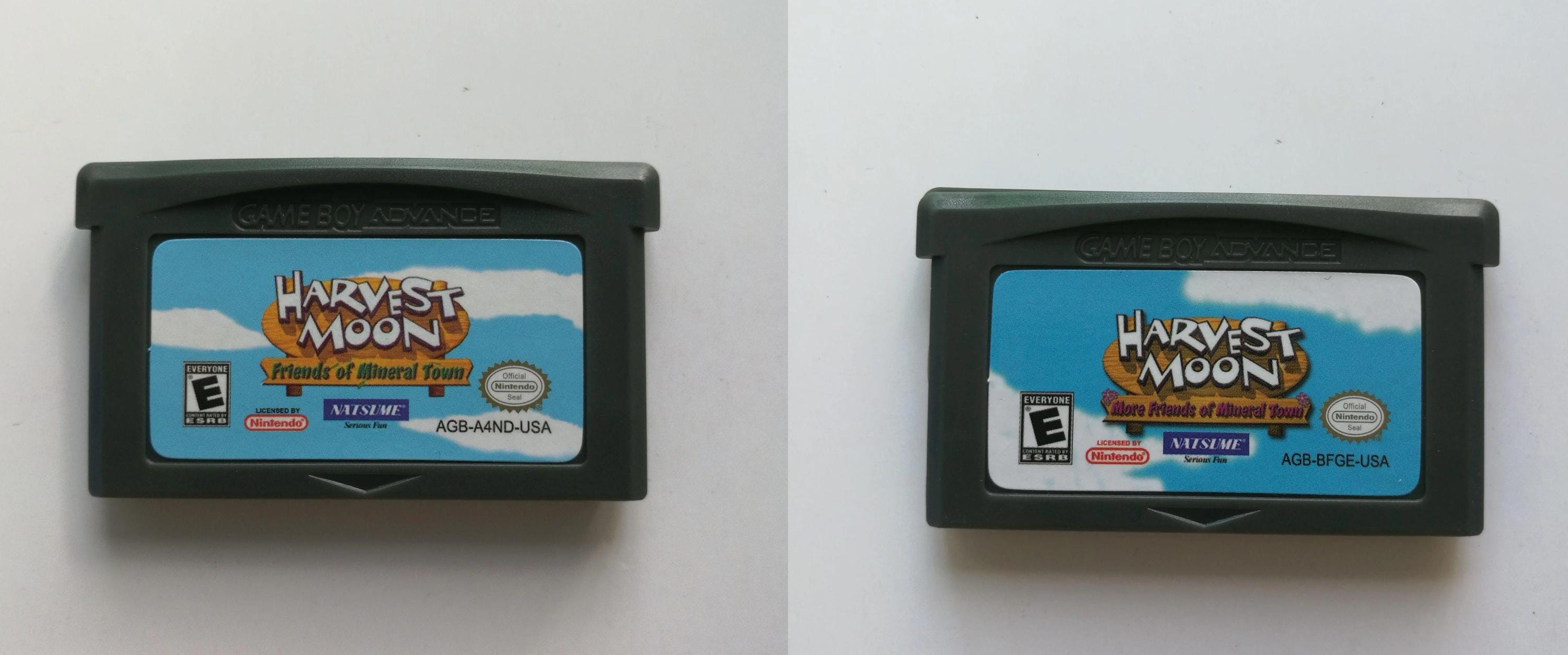 Gameboy Advance Sp More Friends Of Mineral Town Nintendo Game