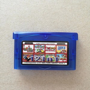 Multi 12 In 1 Nintendo GBA Game Cartridge Gameboy Advance English 32 Bit