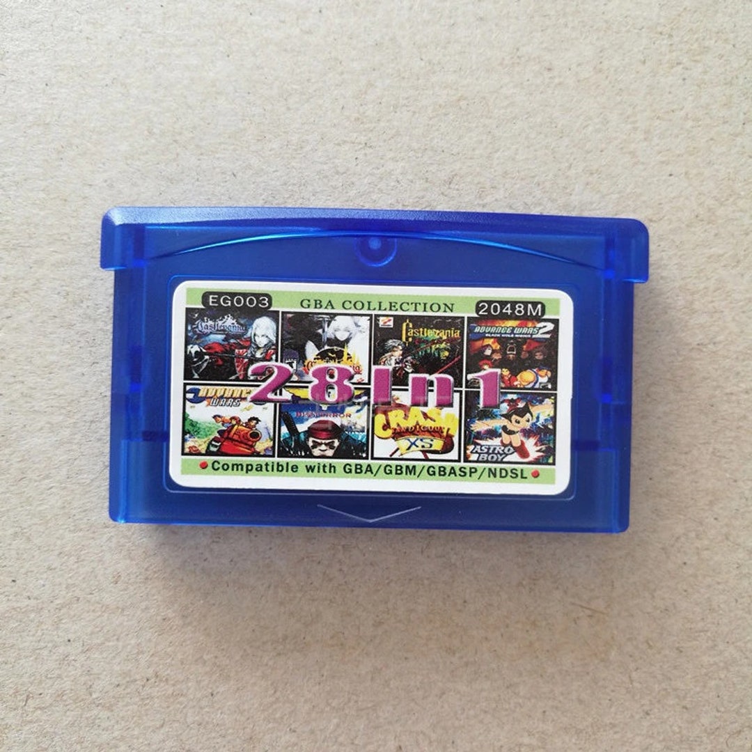 28-in-1-nintendo-gba-game-cartridge-gameboy-advance-english-32-bit-etsy
