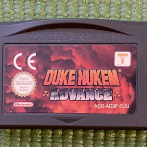 デューク・ヌケム ゲームカートリッジ 任天堂 ゲームボーイアドバンス GBA SP