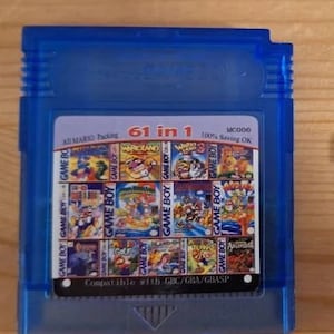 61 In 1 Nintendo Game Cartridge Gameboy Color English Language 16 Bit image 10