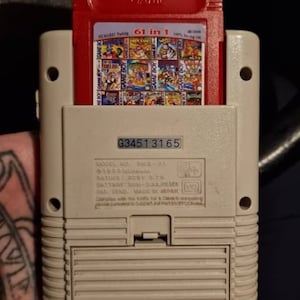 61 en 1 pedazo de la lengua inglesa 16 del color de Gameboy del cartucho del juego de Nintendo imagen 9