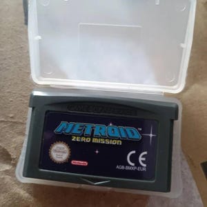 メトロイド ゼロミッション 任天堂 ゲームボーイアドバンス ゲームカートリッジ 英語版 GBA 32ビット