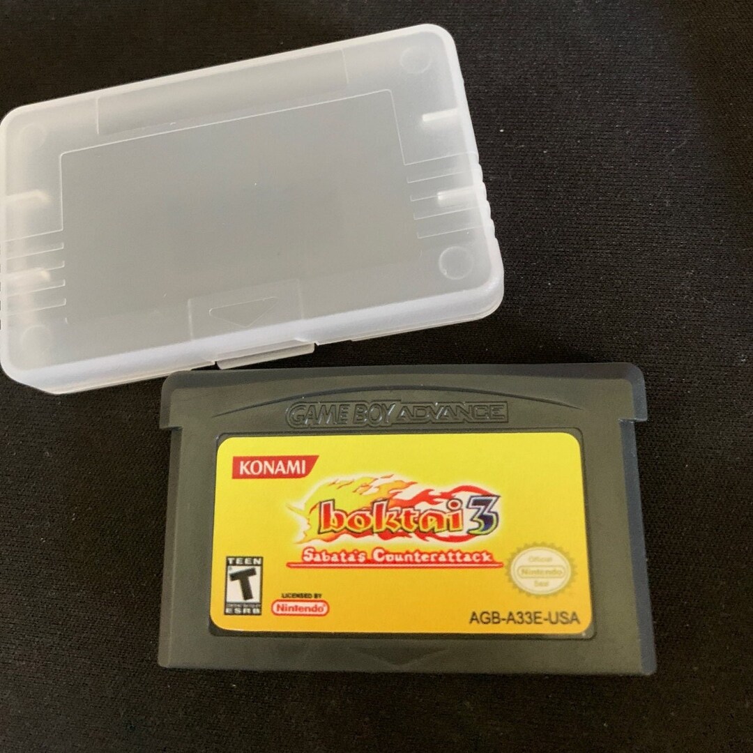 Counterattack Pokemon Gameboy Boktai 3 Sabata's Counterattack Game Cartridge Nintendo Gameboy English ...