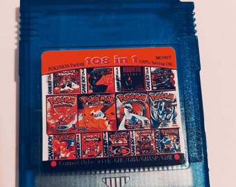108 In 1 Nintendo Game Cartridge Nintendo Gameboy Color English GBC 16 Bit