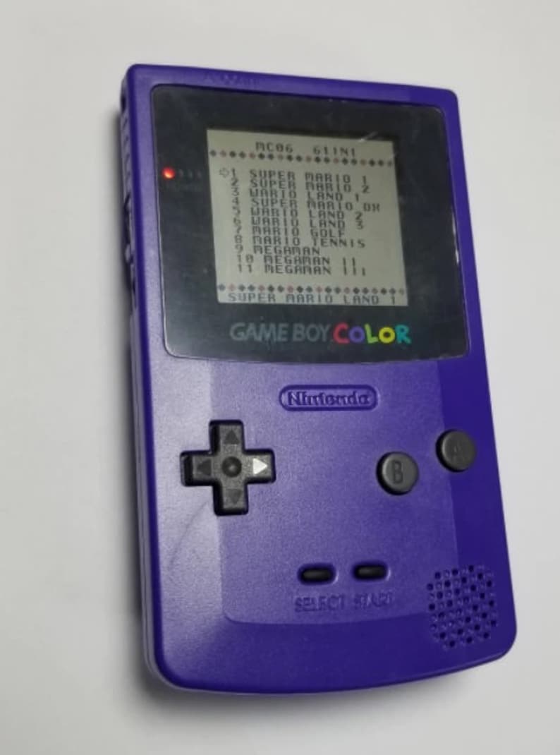 61 en 1 pedazo de la lengua inglesa 16 del color de Gameboy del cartucho del juego de Nintendo imagen 3