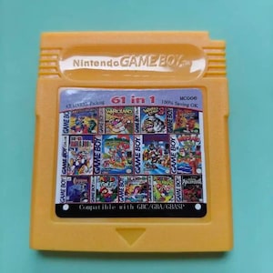 61 In 1 Nintendo Game Cartridge Gameboy Color English GBC 16 Bit