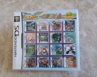 Super Combo 472 In 1 Game Cartridge Nintendo DS USA Version Multicart English