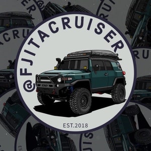 Toyota FJ Cruiser FJita Sticker