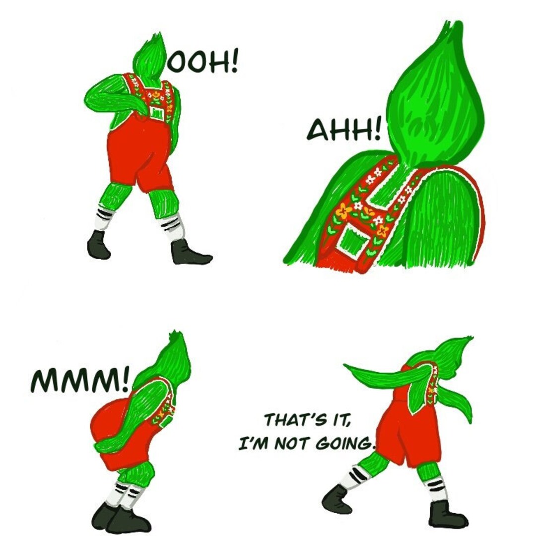 Digital Download the Grinch Who Stole Christmas Print Jim Carey Home