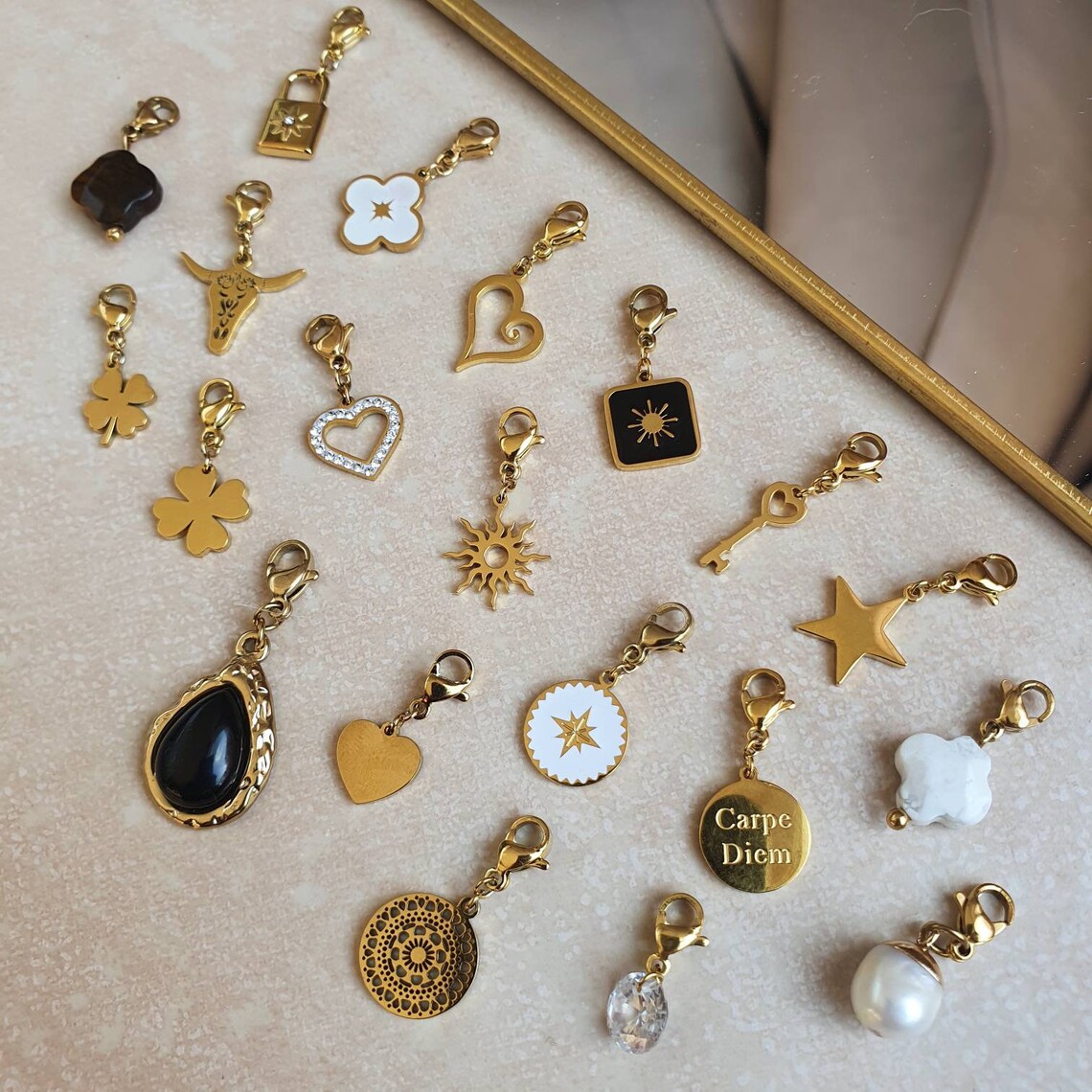 Charms acier inoxydable pendentifs breloques stainless steel Etsy France