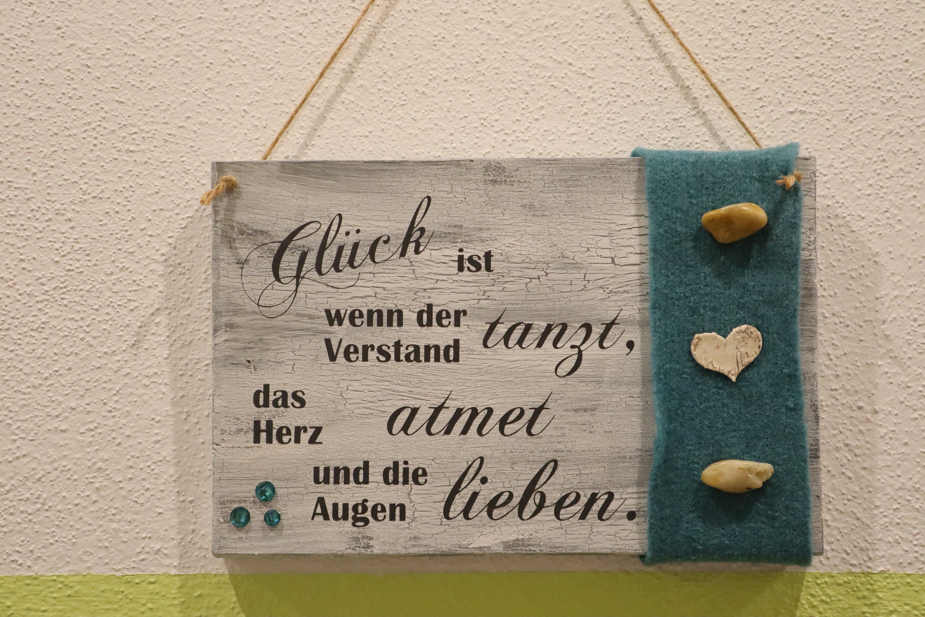 Holzschild mit Spruch Vintage Shabby Chic Wanddeko Etsy