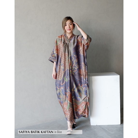 Batik kaftan store dress