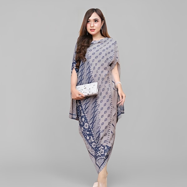 Kaftan Batik Neena By Dewo Batik Dress, Women Dress, Batik Dress, Ethnic Dress