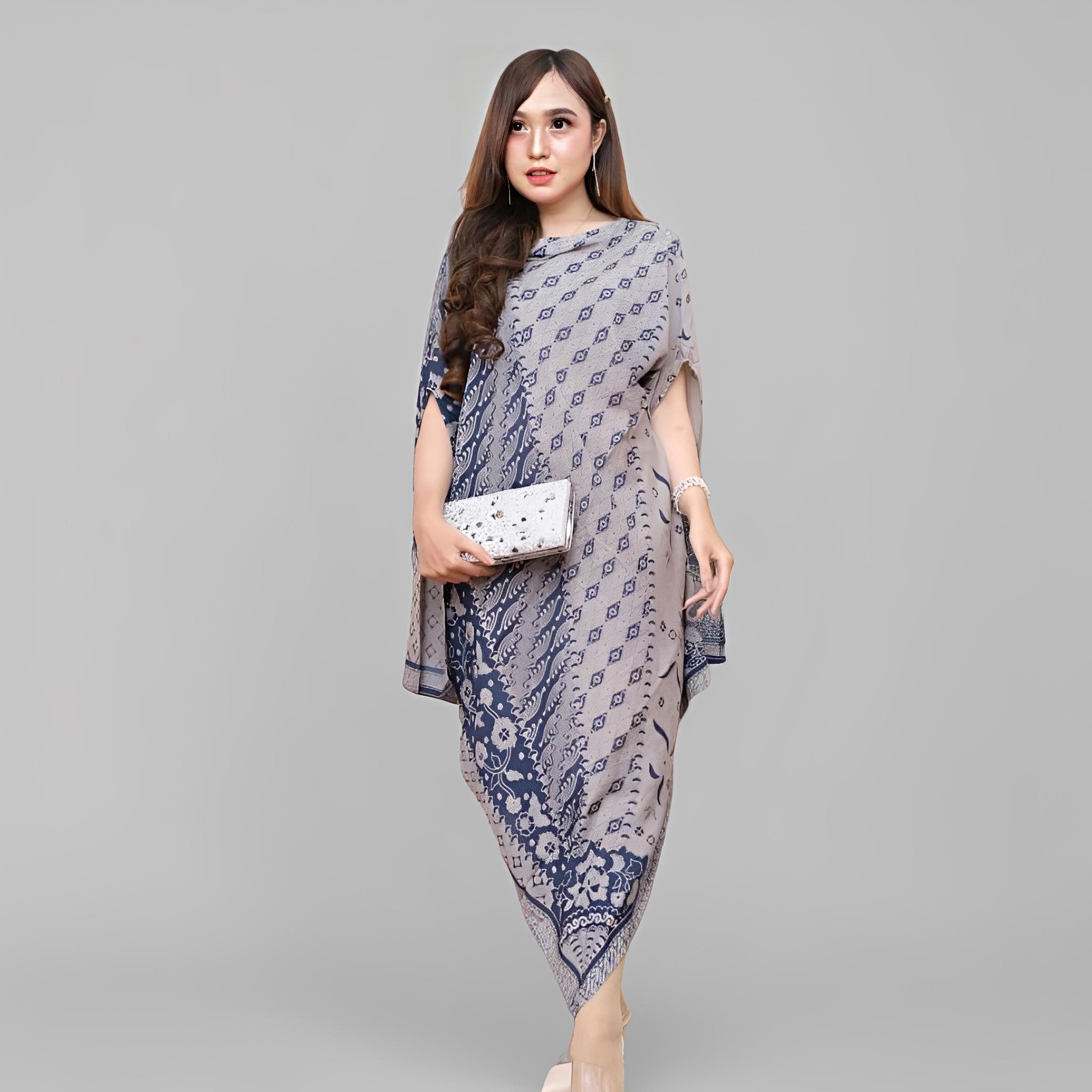 chinese dress ladies Batik Maxi Dress main image 1