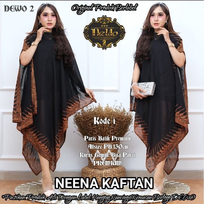 Kaftan Batik Neena Ori by Dewo Batik Dress - Etsy
