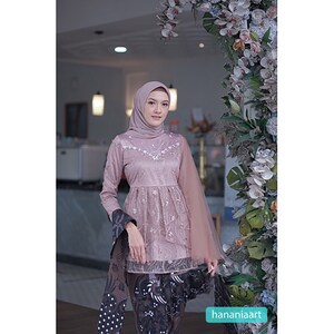 Elegance Redefined Ranita Asmita Modern Kebaya Set by Aisyahnajwa Kebaya, Kebaya Batik, Kebaya Dress, Kebaya, Kebaya Modern, Kebaya Encim