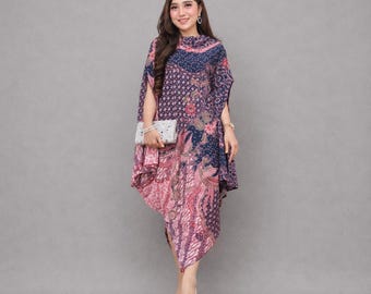Kaftan Batik Neena By Dewo Batik Vestido, Vestido de Mujer, Vestido Batik, Vestido Étnico