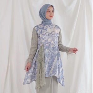 Stylish Ivana Series Batik Viscose Tunic Top, Women Blouse, Readymade Blouse, Batik Blouse, Designer Blouse, Blouse For Women