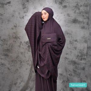 Elegance in Motion Tazbiya Serenite Series Prayer Dress Mukena, Women Prayer Set, Prayer Dress, Mukena, Prayer Set, Prayer clothes