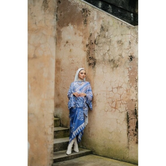 Batikmaheswara Fizka Gamis Abu Ramadhan Series Caftan Dress Boho Dress Bohemian Dress Ethnic Dress
