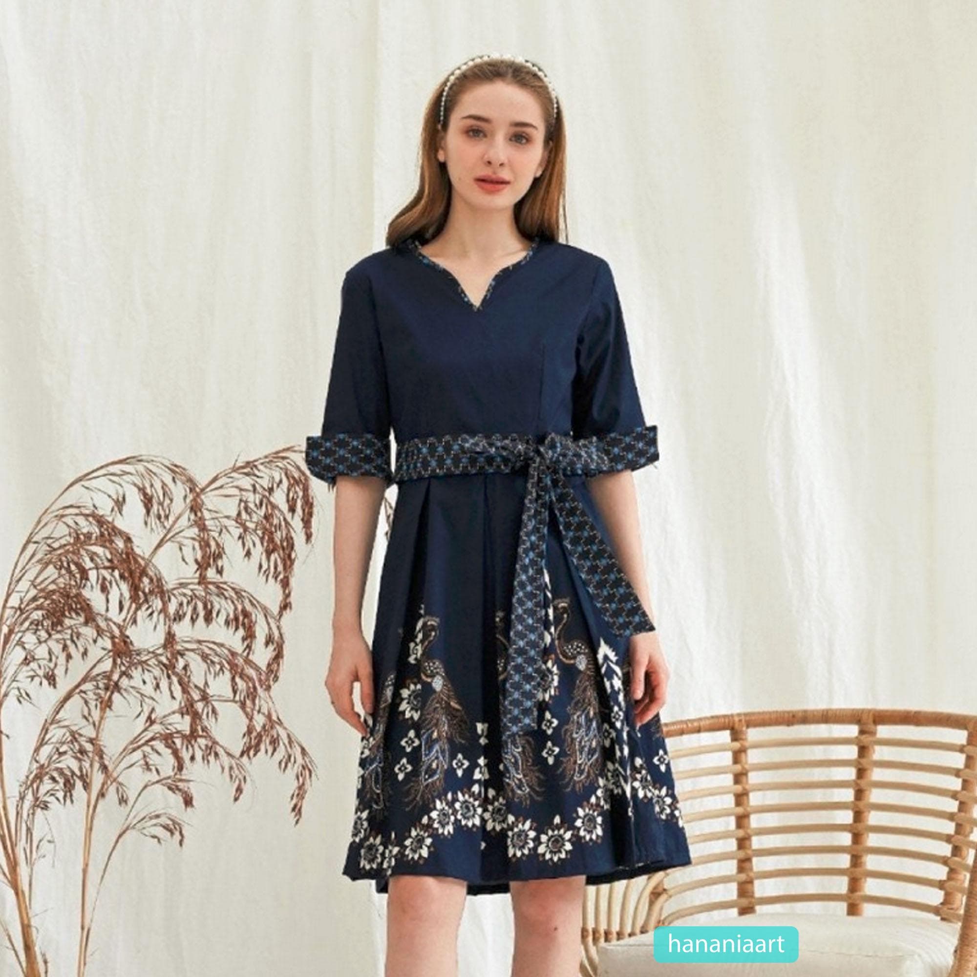 princess polly baby blue dress Blue Batik Dress