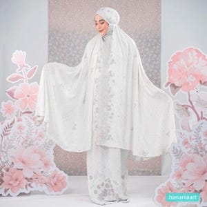 Elegance Tazbiya Adity Series Prayer Set Mukena, Women Prayer Set, Prayer Dress, Mukena, Prayer Set, Prayer clothes