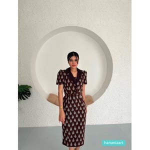 Tania Dress Tenun Ikitenun, Batik Dress, Batik, Boho Dress, Bohemian Dress,  Ethnic Dress, Woven dress