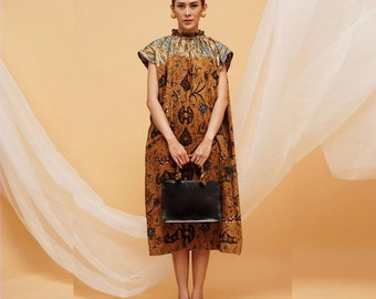 Elevate Your Style with Zumz Series Batik Dress, Batik Dress, Batik, Boho Dress, Bohemian Dress,  Ethnic Dress