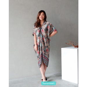 Anggi Batik Kaftan Jothelabel, Batik Dress, Batik, Boho Dress, Bohemian Dress,  Ethnic Dress