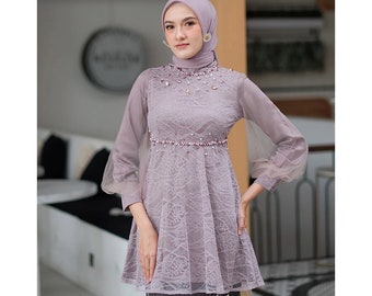 Timeless Elegance Nadine Modern Kebaya Set by Aisyahnajwa Kebaya, Kebaya Batik, Kebaya Dress, Kebaya, Kebaya Modern, Kebaya Encim