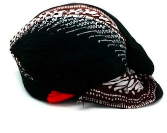 Blangkon Jogja Folding White Parang