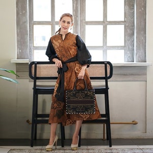 Batik dress online top