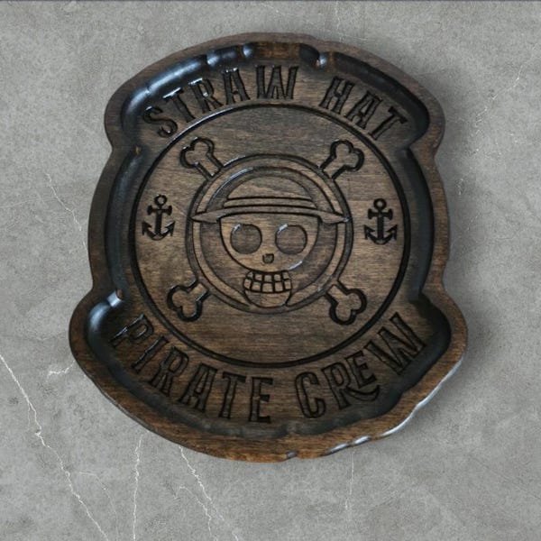 Straw Hat Pirate Crew Anime Catchall EDC Key Tray