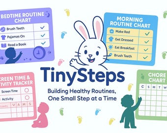 Kids Routine Chart | Chore, Activity, and Habit Tracker
