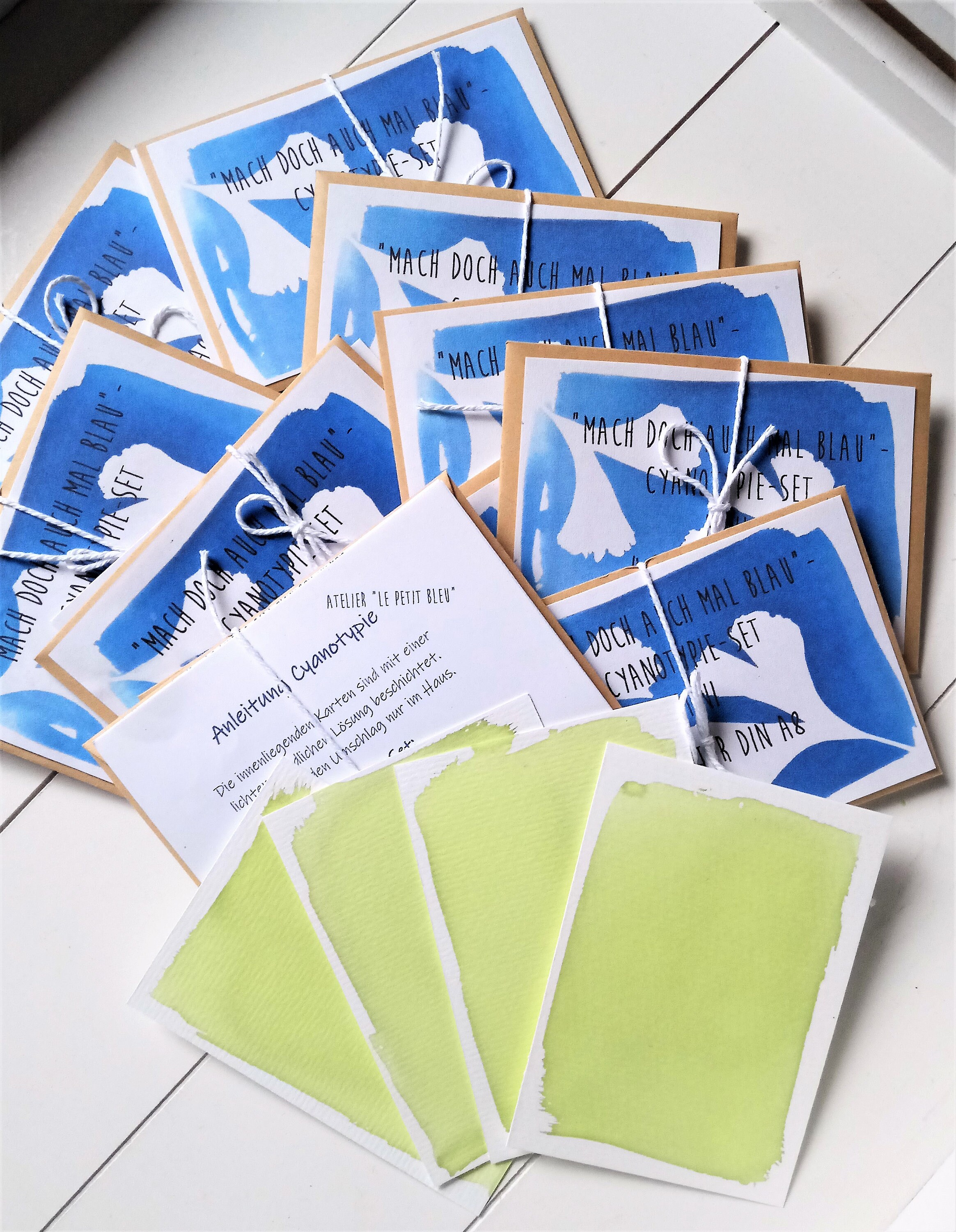 Corporate gifts, mini art kits, cyanotype kit, team bonding, stocking  stuffer , mini art kit , Mini cyanotype kit