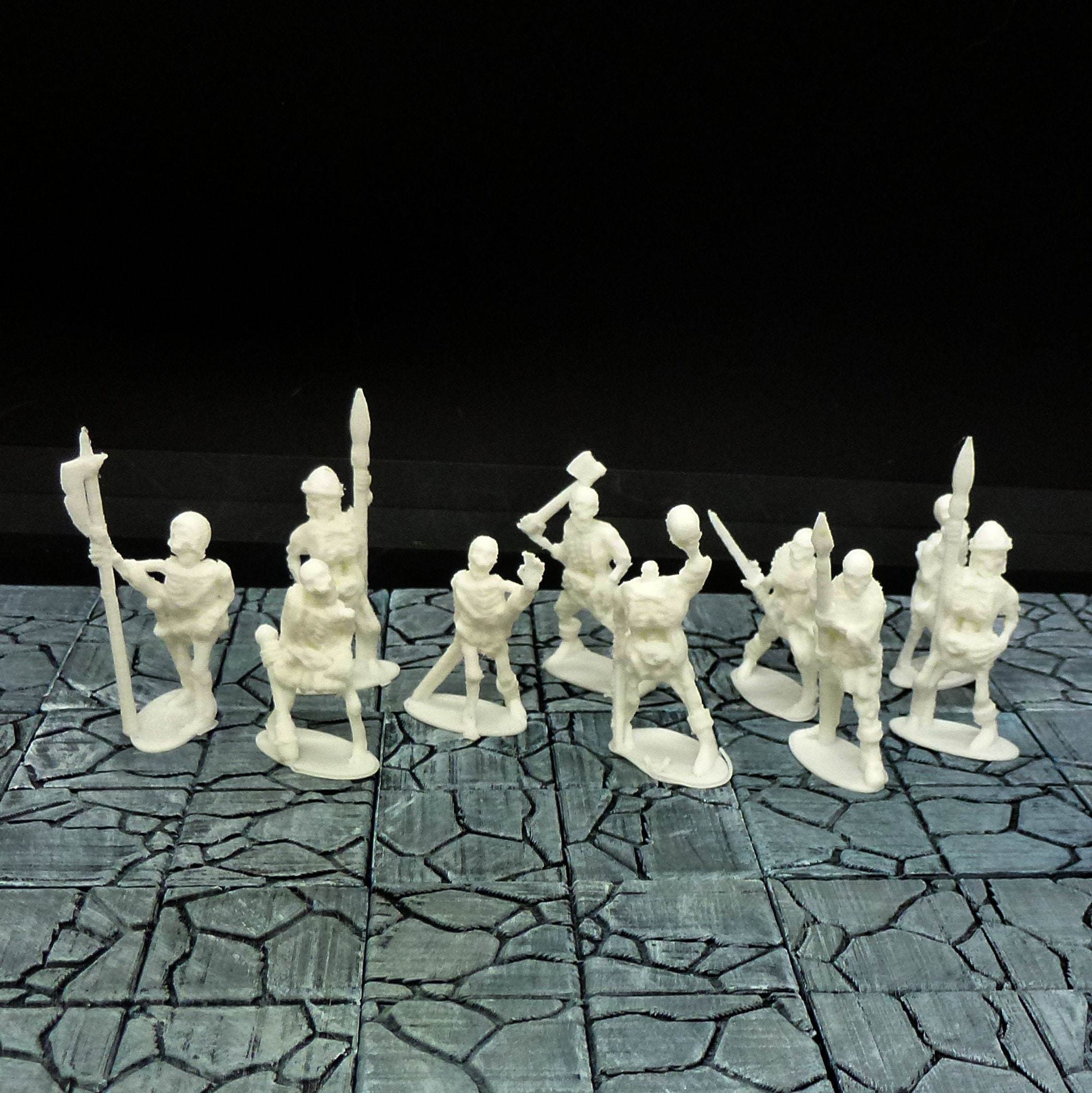 28mm Skeletons / 32mm Skeletons Cheap Fantasy Wargames Etsy