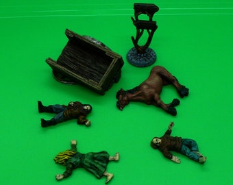 28mm Casualties / 32mm Casualties UNPAINTED Medieval, Dark Ages Fantasy, Historical, Tabletop games