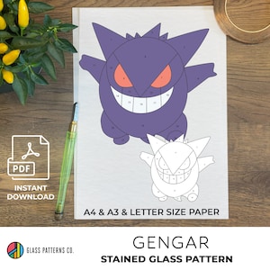 Gengar, pokemon, dark, ghost, fantasma smile, sonriente, neon, HD