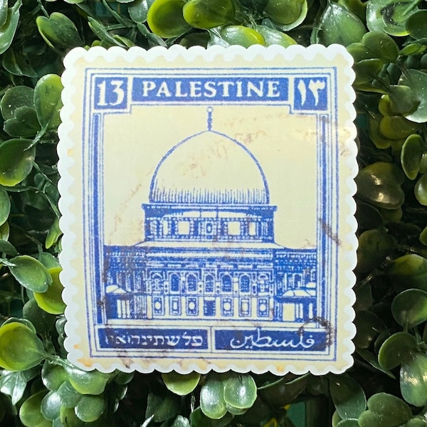 Free Palestine Sticker - Palestine Stamp Sticker -  Palestinian sticker - Cultural Sticker - Arab Stamp - Islam Stickers - Arabic Sticker