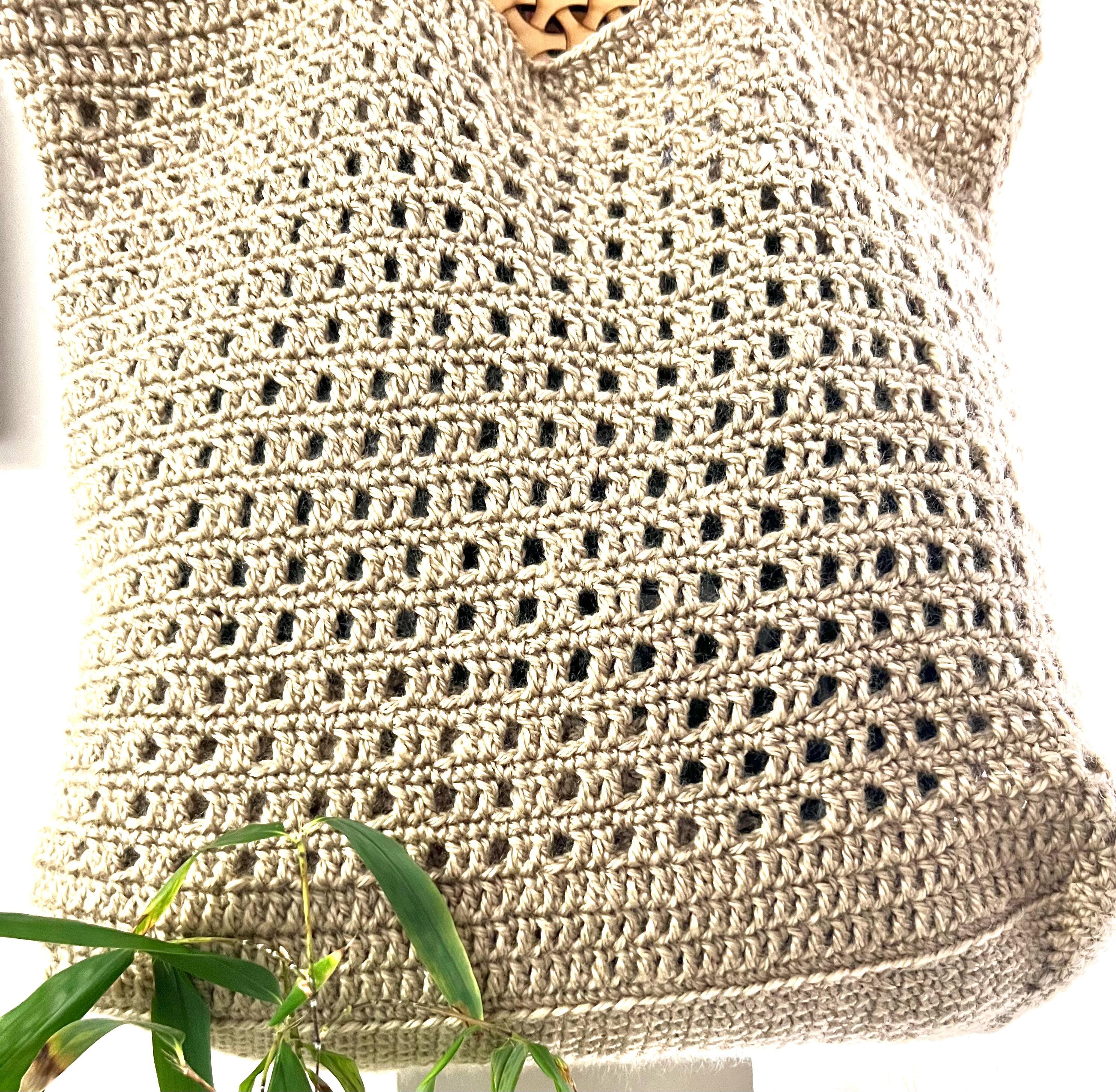 11:11 Crochet Market Bag PDF Pattern Download - Etsy