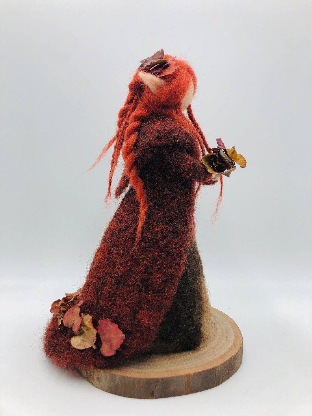 Autumn Lady, Wool Elf, Handmade, Wool Fairies, Waldorf Decor, Season ...