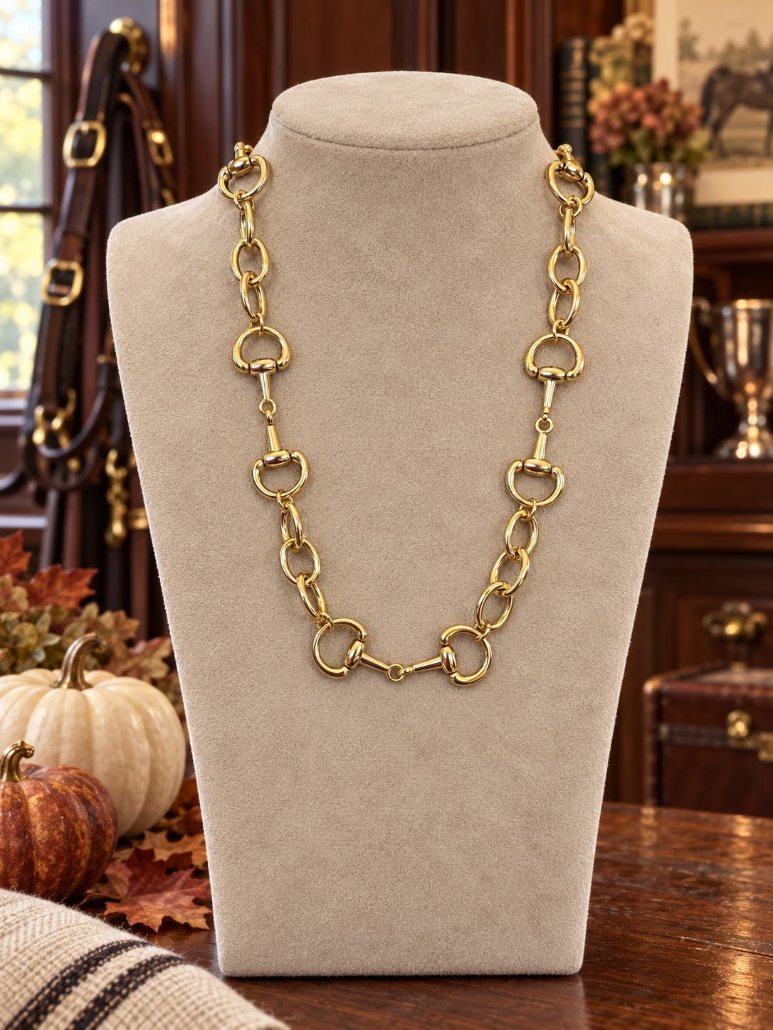 Gucci Horsebit Necklace - Etsy