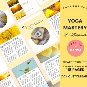 YOGA MASTERY for Beginner Done For You | Coaching Program | Yoga Coach, Spiritual Coach, Wellness Coach, Life Coach, Meditation Coach