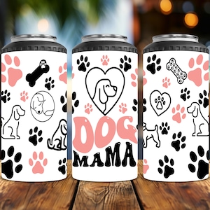 Hundemama Mehrzweck-Dosenkühler 4 in 1 | Passt schmale Dosen, normale Dosen, Flaschen und funktioniert als Becher