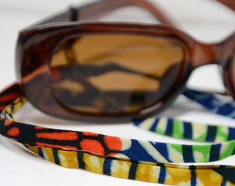 COLD TONES ~ Glasses chain, soft fabric rope - sunglasseschain-maskchain
